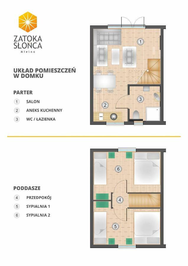 Zatoka Slonca - Domki Z Basenem, Wifi I Parking W Cenie! Mielno  Exterior photo
